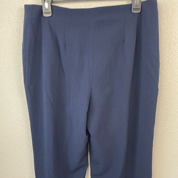 Multiples Navy Blue Slack Pants Size 10 EUC - Picture 6 of 6